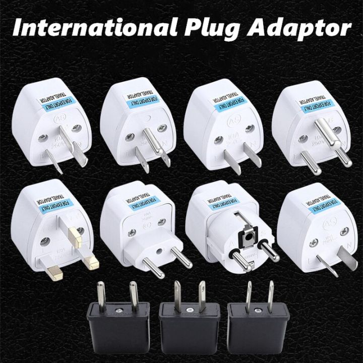 Universal Plug Adapter UK US AU To European Brazil AC Power Socket ...