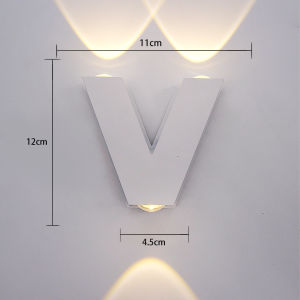 Modern Minimalist Nordic Style Wall Light Universal Indoor And Outdoor Sconces Waterproof IP65 For Garden Bathroom Door Courtyard Bedroom Dining Room Living Room Wall Lamp 85-265V