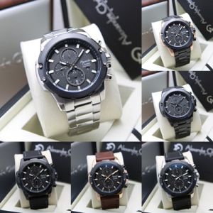 (BISA COD) Jam Tangan Pria Alexandre Christie AC 6583 AC6583 Garansi Resmi 1 Tahun - Stainless Steel