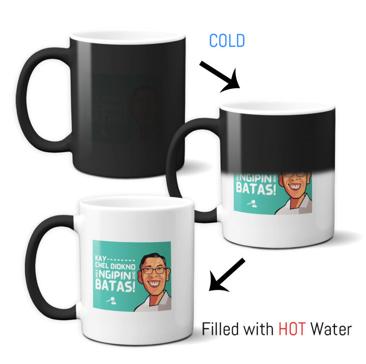 MagicMugKo Heat Sensitive Color Changing Mug/ Coffee Magic