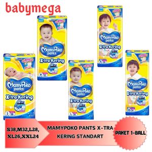 MamyPoko Pants X-tra Kering Standar/S38/M32//l28/XL26/XXL24/devieryaniksc