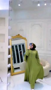 BISA COD || ALISHA MUSLIM FASHION DRESS WANITA TERBARU GAMIS PESTA TANGAN BALON CERUTY ARMANY BABYDOLL GAMIS BUSUI GAMIS TERBARU FASHION MUSLIM TERBARU
