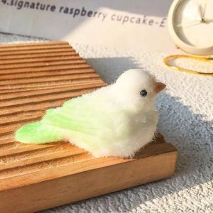 SIRENXI Cartoon Pearl Bird Squeeze Toys Silicone Slow Rebound Parrot Fidget Toy Pretend Play 3D Simulation Parrot Squeeze Toys Sensory Toys