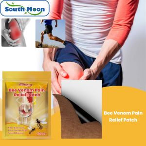 South Moon Bee Venom Pain Relief Patch Knee Sprain Care Bone Damage Relief Relieve Knee Joint Pain Strengthen Meniscus Health Reduce Discomfort Relieve Pain In The Lumbar Spine Knees And Body Joint Pain Relief Joint Repair Health Care Product 10pcs