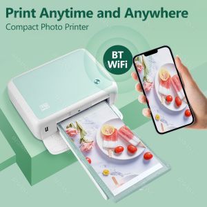 HPRT CP4000L 4x6inch Portable Restore True Color Multiple Wireless Remote BT Mini Photo Thermal Sublimation Printer
