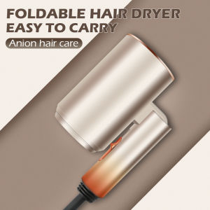 Ubeator 220V Hot Sales Mini Hair Dryer Foldable Handle House Portable Thermostatic Air collecting Traveller Compact Blower Electric Hair Dryer