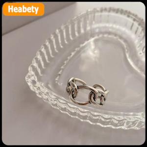 【2-3 days delivery】 1 2PCS Cold Style Retro Trend Ring Female Ins Old Watch Strap Simple Opening Personality Fashion Ins Hollow
