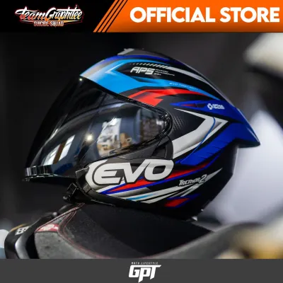 EVO HELMET Rx-5 Tremor 2 Half Face Dual Visor w/ Free Clear Lens