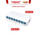 Bộ chia mạng  8 cổng Mercusys MS108 10/100Mbps. Chính hãng, BH 24 tháng. 