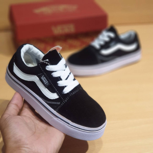 SEPATU ANAK LAKI LAKI DAN SEPATU ANAK PEREMPUAN SEPATU VANS01 ANAK SLIPON PUTIH CATUR SEPATU SEKOLAH PAUD TK SD SMP SMA UNTUK UMUR 1 2 3 4 5 6 7 8 9 0 TAHUN