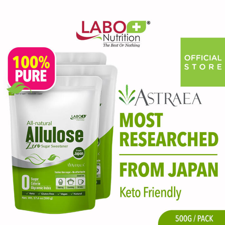 [3 Packs] LABO Nutrition Allulose 500g - Healthiest ASTRAEA® Natural ...