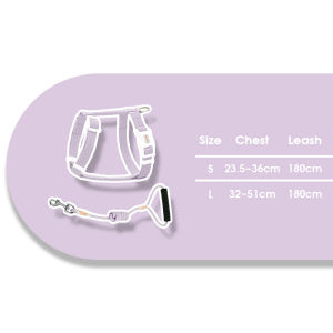 HamshMoc Pet Walking Set Soft Polyester Strap Extended Lead Comfortable Handle Outdoor