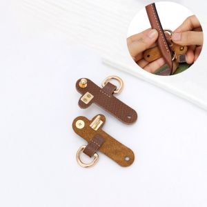 GOLDVAULT Punch-free Genuine Leather Strap Replacement Shoulder Strap Handbag Crossbody Belts Fashion Transformation Buckle for Longchamp