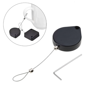 2xcable Máy cuộn dây hộp quản lý cáp Reel-Hộp lưu trữ cho-Văn phòng chống trộm hộp kéo giấu dây TV phía sau-bức tường