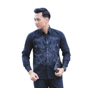 MENSTYLE BATIK - Kemeja Batik Pria Slimfit Lapis Furing Adiyaksa Bahan Katun Lengan Panjang  Baju Batik Pria Premium Kemeja Batik Jumbo Sanggit.