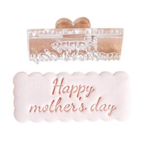 Mothers Day Cookie Molds Effective Mothers Day Cookie Fondant Cutter Functional Biscuits Baking