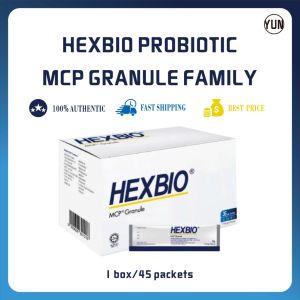 [Buy 3 Free 1] READY STOCK HEXBIO Granule Probiotic 45 Sachets EXP:11/2026