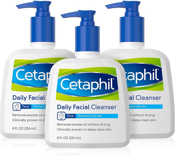 Cetaphil Daily Facial Cleanser For Normal To Oily Skin Gentle Face cetaphil-daily-facial-cleanser-for-normal-to-oily-skin-gentle-face