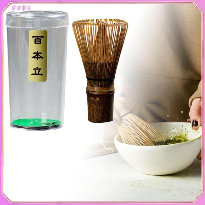Frusta Matcha In Bambù Naturale - 100 Forchette - Chasen Per Cerimonia Del Tè Giapponese - Fatto A Mano