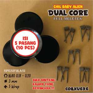 Full Meletek Baby Alien Coil 5 Pasang (10pcs)