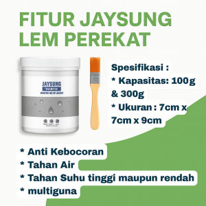 Jaysuing Perekat Transparan Anti Bocor Dan Rembes Lem Bening Pencegah Atap Dinding Bocor Multifungsi