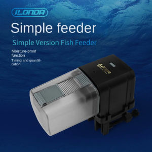 ILONDA fish tank aquarium WiFi automatic feeder 170ML remote inligent feeder timed flake pellet feed