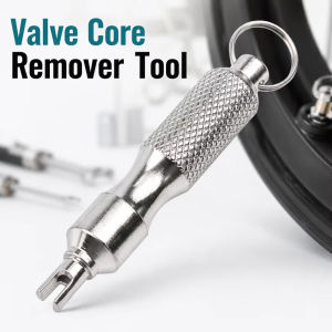 Cờ lê van lốp inox đa dụng có vòng khóa dụng cụ tháo lắp lõi van phụ kiện sửa xe ô tô xe máy