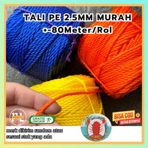 TALI LATO/TAMBANG KECIL PE 1MM-2.5MM MURAH BERKUALITAS