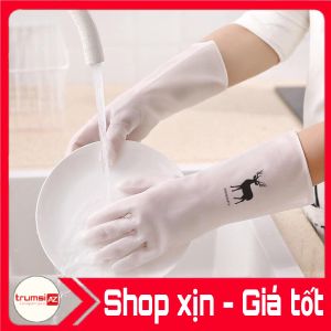 Găng tay rửa chén cao su