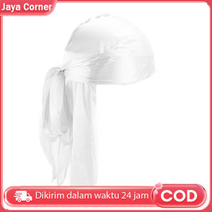 Durag Bandana Hip Hop Topi Bajak Laut Bandana Bandana Sutra Pria COD