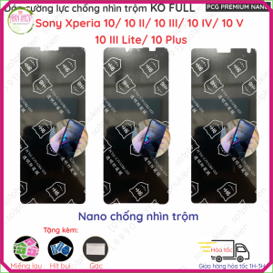 Dán cường lực chống nhìn trộm dành cho Sony Xperia 10/ 10 mark 2(10 ii)/10 mark 3(10 iii)/10 mark 4(10 IV)/10 mark 5(10 V)/ 10 mark 8 10 VIII/ 10 Plus