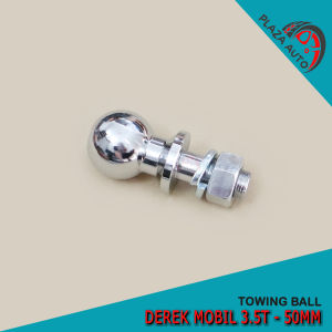 Bola Towing Derek Mobil Towing Ball Hitch Ball 2 inch 6000 Lbs / 3.5 Ton 50 mm