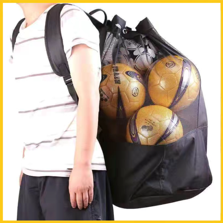 Basketball Bag Backpack Storage Bag Training Exercise Equipment