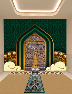 UPDATE TERBARU!! TERLENGKAP WALLPAPER MIHRAB MUSHOLLA RUMAH - WALLPAPER DINDING BAHAN BANNER MOTIF MIHRAB ISLAMI KALIGRAFI PINTU KAKBAH