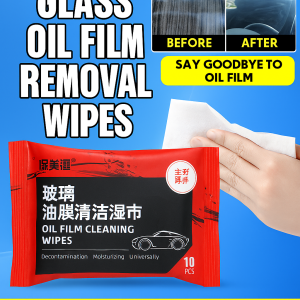 Glass Oil Film Removal Wipes Glass Oil Film Remover Windscreen Cleaner Watermark Remover Car Glass Stain Remover