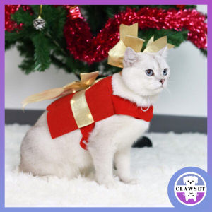 ชุดหมาแมวแฟนซี - ชุดคอสตูม กล่องของขวัญวันคริสต์มาส | CLAWSET.BKK