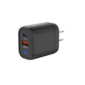 12W 30W USB A+C Dual port Fast Charger Adapter Travel Wall Charger for Android ip cellphones Tablets