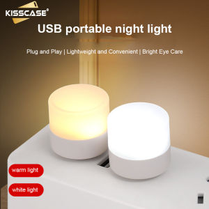 Kisscase Xách Tay đèn ban đêm Tròn Tiết Kiệm Năng Lượng LED Phổ đèn USB Điện Có Thể Sạc Lại Đèn đọc sách chiếu sáng trong nhà Trang Trí Nội Thất