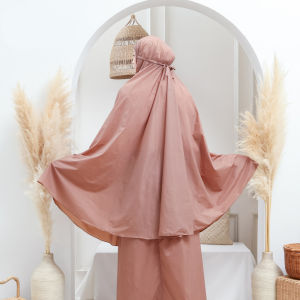 Mukena Dewasa Parasut Korea 2 In 1 – Lipat & Masuk Kantong