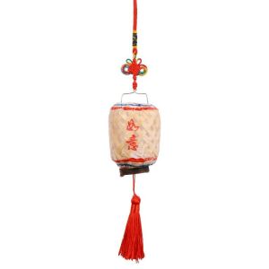OOC Bamboo Weaving Cage Mid-Autumn Festival Lantern Chinese Style Weaving Luminous Lantern Ancient Style Handmade Bamboo Portable Lantern Children/Kids