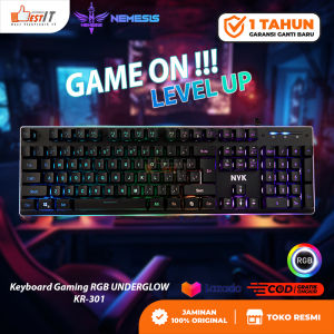 Keyboard Gaming NYK RGB Underglow KR-301