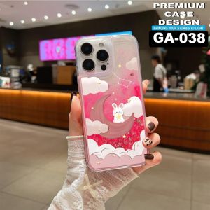 CASE MOTIF GLITER AIR KODE GA GA031-GA040 NEW FOR All TYPE HP CEK DI DESKRIPSI (COSMIC)