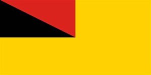 *Stok Sedia Ada* 3 x 6 kaki Bendera Negeri Sembilan Polymesh Kain Tebal Berkualiti