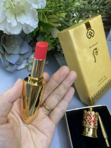 [HCM]Son môi Hoàng Cung cao cấp chứa tinh dầu chống nhăn môi mềm mại và bền màu Whoo Mi Luxury Lip Rouge 6gr màu số 25 hồng cam-VIFASHOP