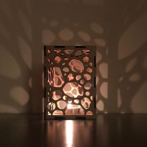 Unique and High Precision Laser Cut Decorative Geometric Art Candle Holder Lanterns