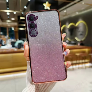 Softcase VIVO Y21d Premium Silicon Case Glitter