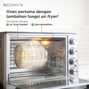ECOHOME ELECTRIK OVEN PLATINUM OVEN LISTRIK EOP 888 EOP-888 KAPASITAS 38 LITER