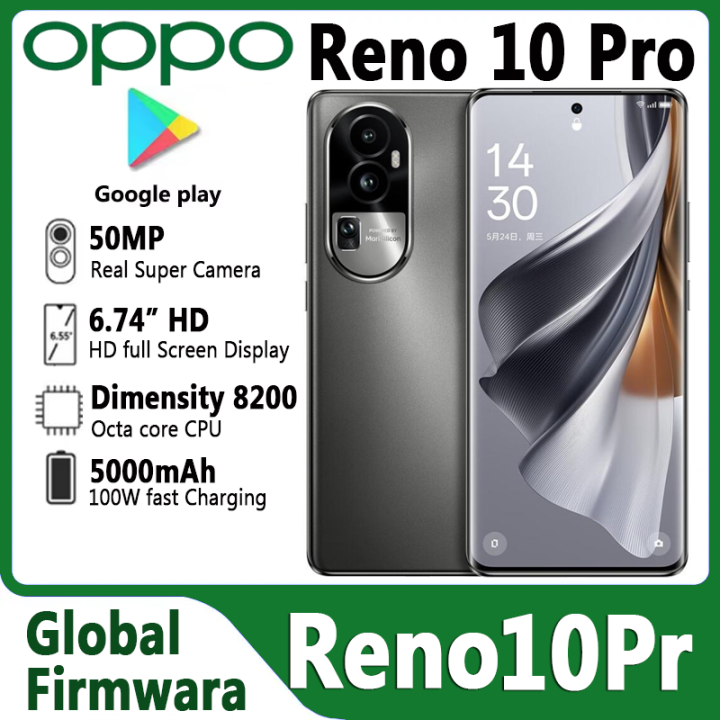 Used phone OPPO Reno 10 Pro 5G SmartPhone Dimensity 8200 6.74 AMOLED 100W Super VOOC 4600mAh Android 13 ColorOS Used 98% NEW