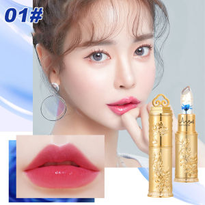 Crystal Jelly Flower Lipstick Color Changing Lipstick Long-Lasting Waterproof Moisturising Lip