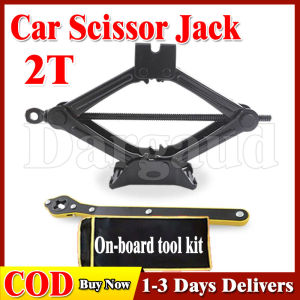 1T2T3TTon Jack Car With On-Board Labor-Saving Hand Crank Car Tire Changing Supplies Special On-Board Tool Kit